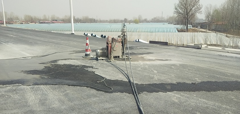 永清道路回填土下沉注浆